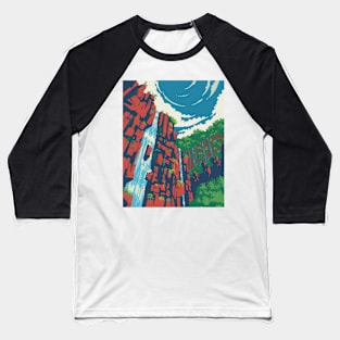 Waterfalls Baseball T-Shirt